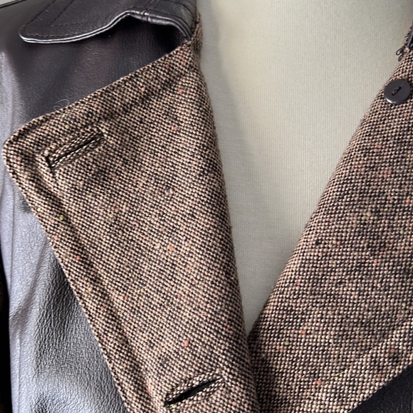 Nygard collection, equestrian style tweed and leather lined jacket - Picture 7 of 14